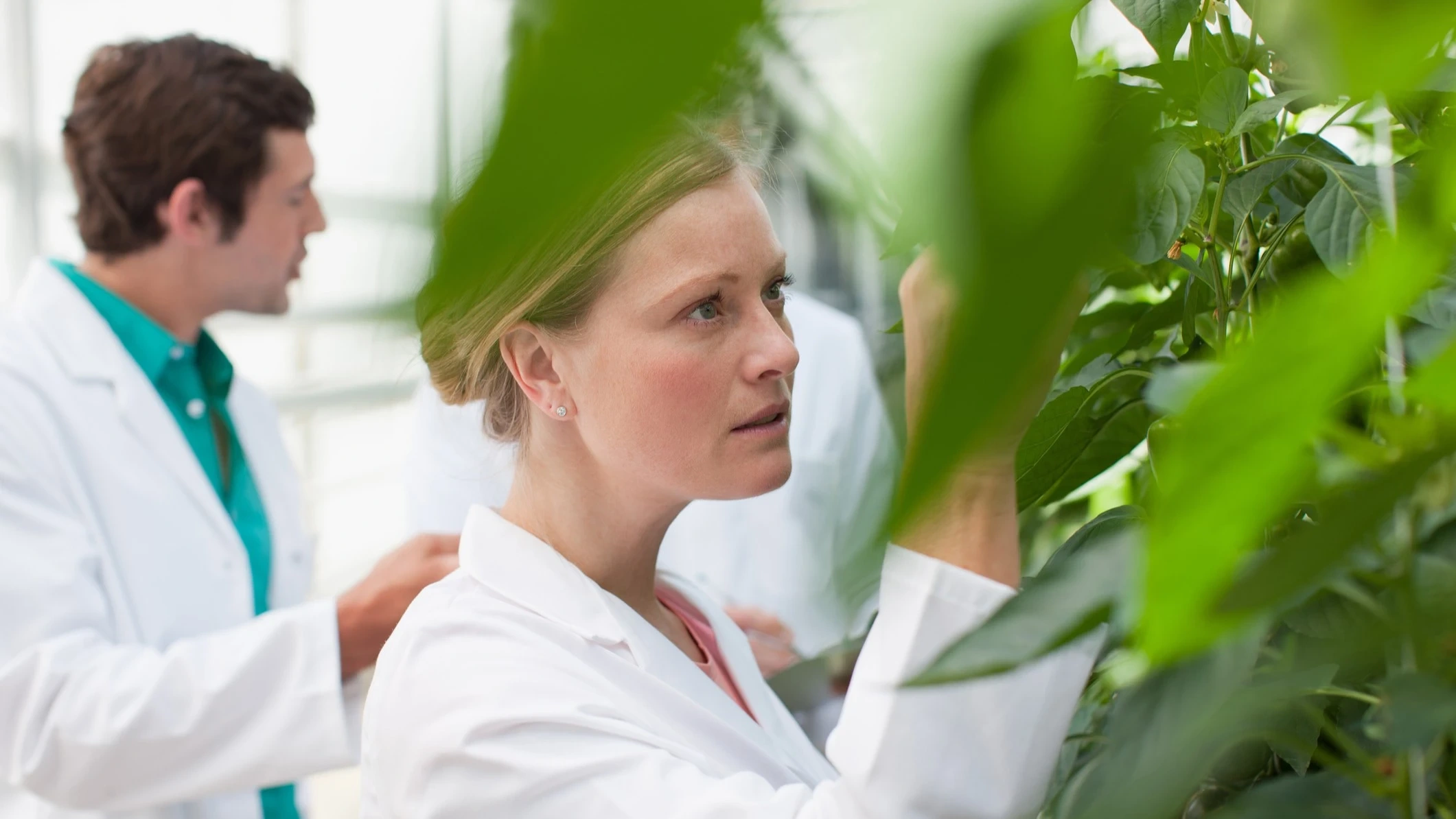 Woman in lab